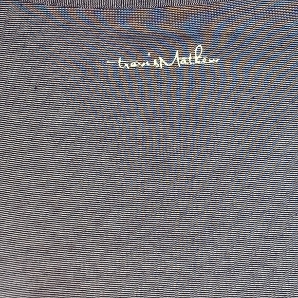 Travis Mathew Purple Polo Shirt Classic Design - Picture 4 of 5